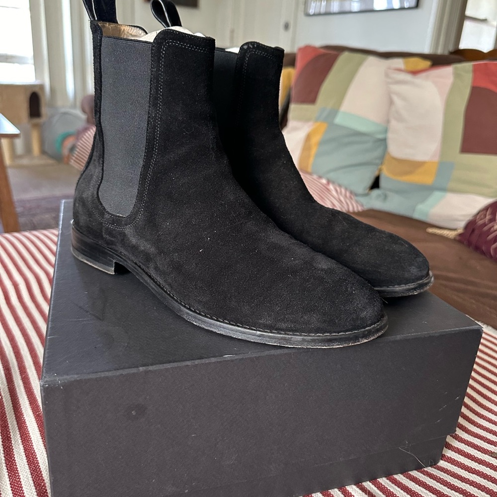 Represent black Chelsea boots men’s euro 42